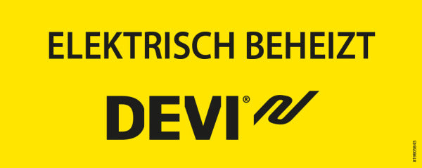 DEVI Kennzeichenaufkleber 19805845