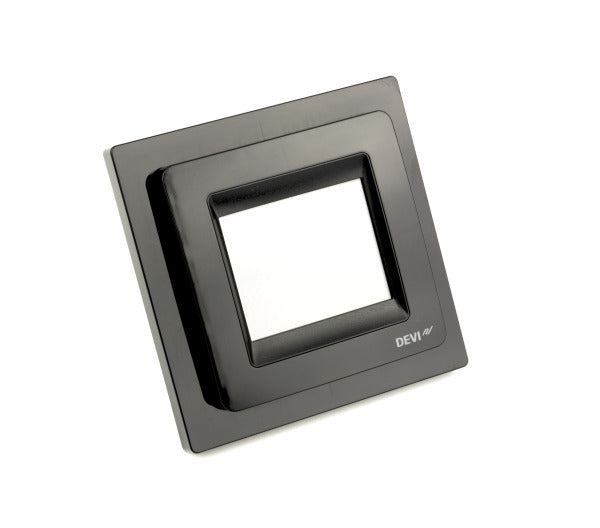 DEVI Uhren-Thermostat DEVIreg Touch schwarz