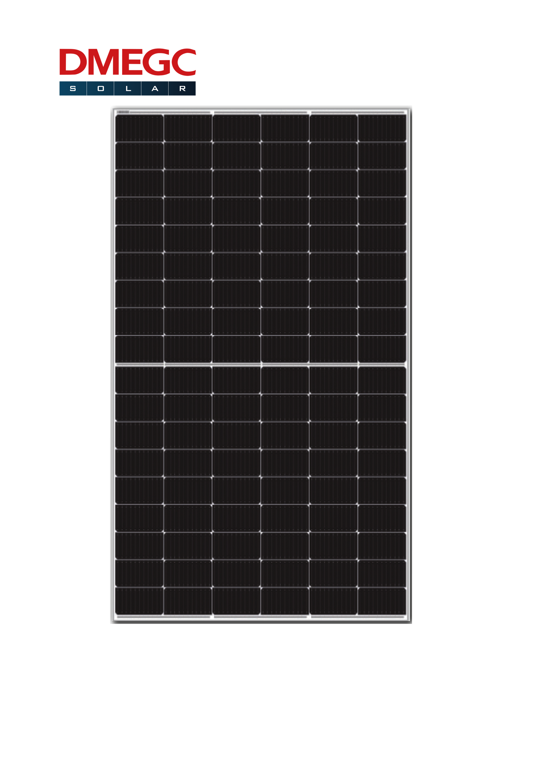 DMEGC Solarmodul DM410M10-54HSW Mono Halbzelle 410W Silberner Rahmen