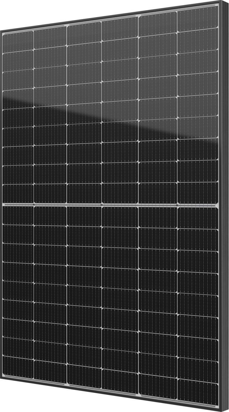 Denim Solarmodul U M3 415 BW 108H Mono Perc 415 Wp Schwarz Weiß - 25 Jahre Garantie