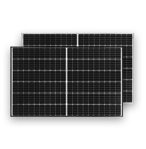 EGing PV Solarmodul EG-410M54-HLV Mono Half Cut 410W Schwarzer Rahmen