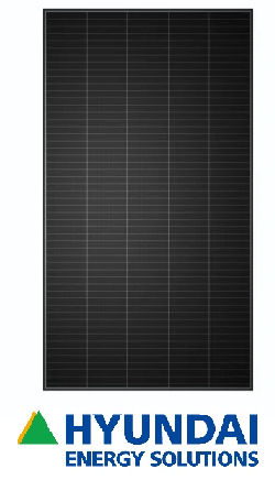 HYUNDAI Solarmodul HIE-S420DG G12 Shingled MONO 420W Vollschwarz