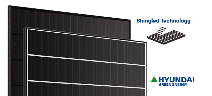 HYUNDAI Solarmodul HiE-S480VI M6 Shingled MONO 480W