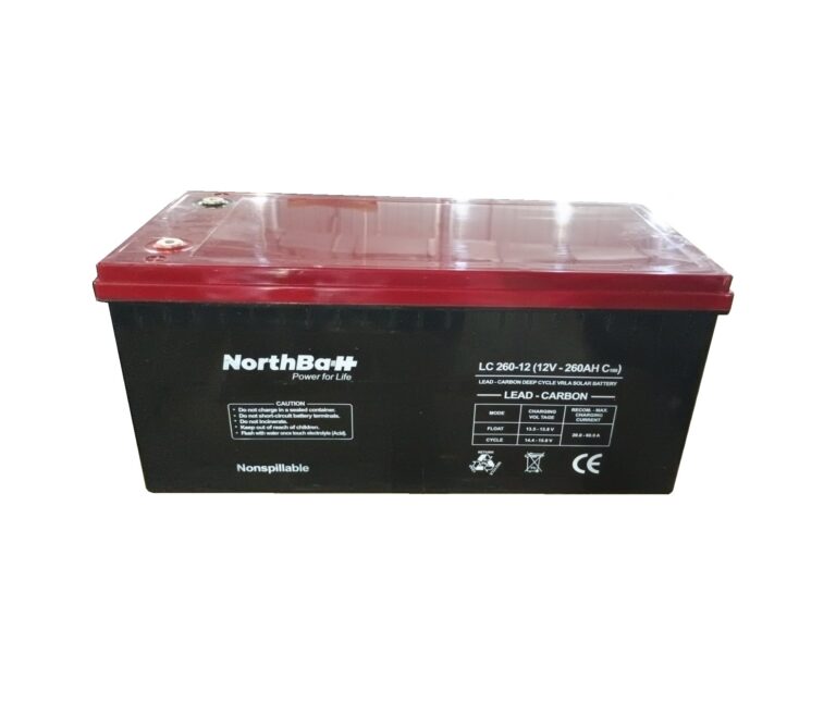 NORTHBATT Batteriespeicher LC Gel 260