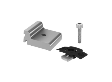 Solarics_K2 SYSTEMS Montagesysteme CLIMBER 63 SET ALUMINIUMKLAMMER FÜR SINGLERAIL 63