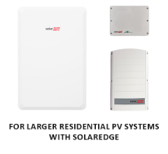 SOLAREDGE Wechselrichter HOME BATTERY HV10 KWH + SE5000H AC + SE17K