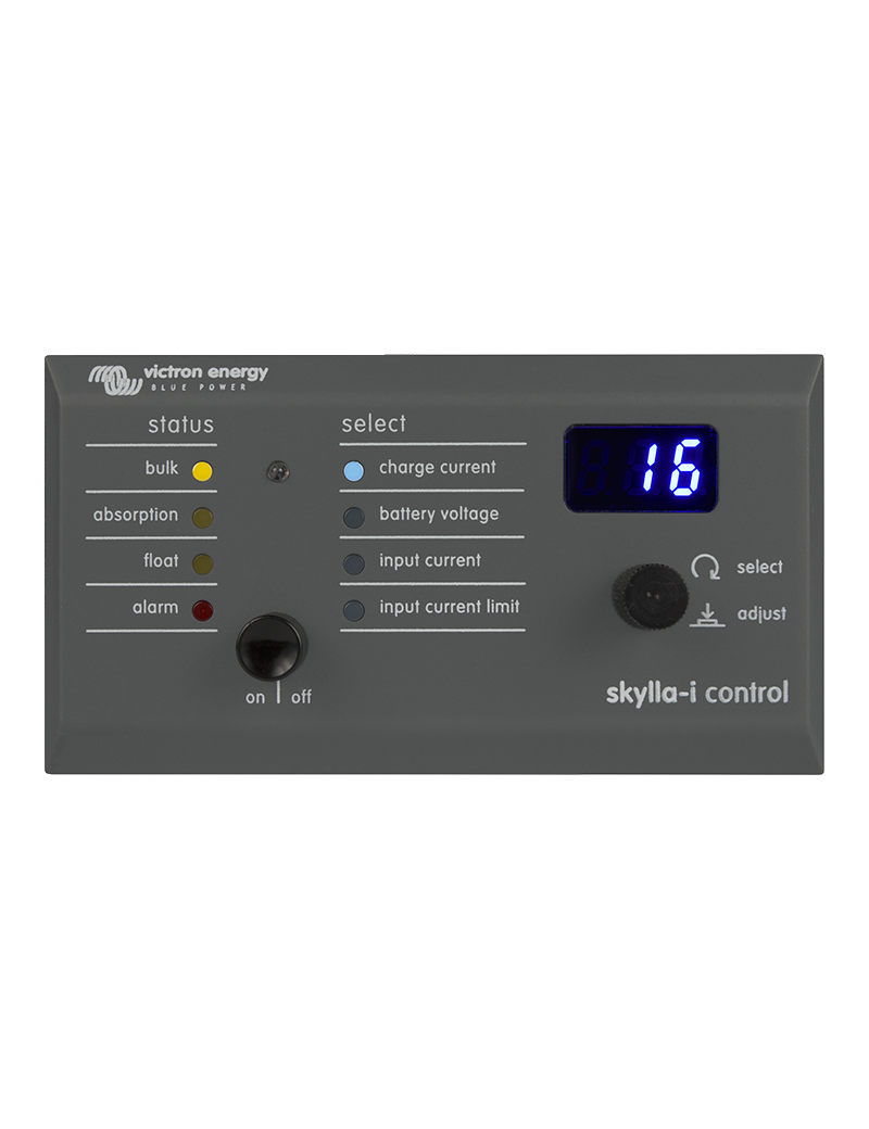 Victron Energy Bedienfeld des Skylla-i Ladegeräts