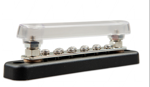 Victron Energy Sammelschiene 150A 2P mit 10 Schrauben + Abdeckung