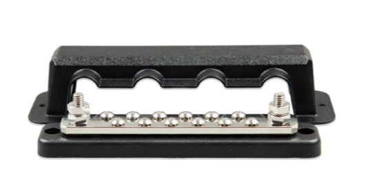 Victron Energy Sammelschiene 250A 2P mit 12 Schrauben + Abdeckung