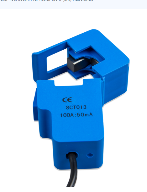 Victron Energy Stromwandler 100A:50mA für MultiPlus-II (5m) Kabelende