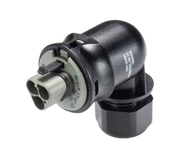 WIELAND Steckverbinder RTS25I3 STECKER, GEWINKELTE AUSFÜHRUNG 250V, 25A, 3-P., 6-10MM KABELDURCHMESSER