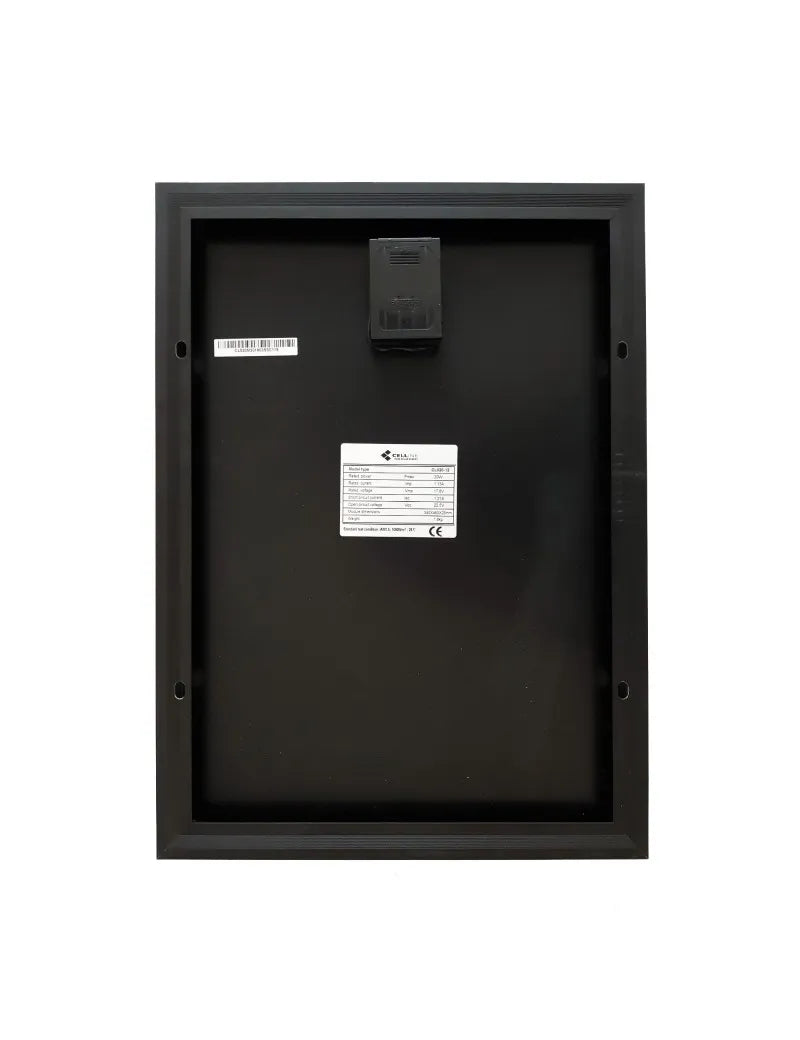 Celline Solarmodul CL020-12MB 20 W Vollschwarz