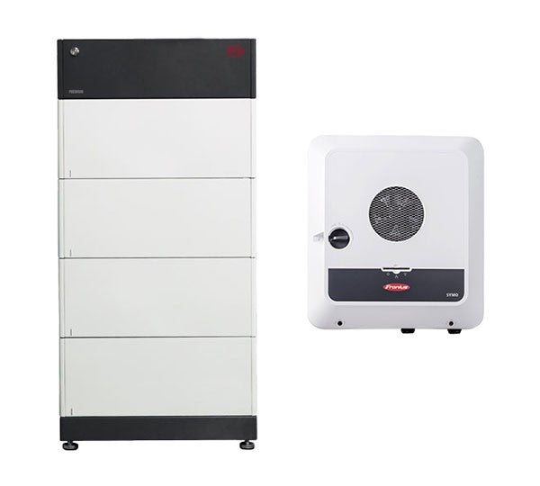 Solarics_BYD + FRONIUS Solarspeicher B-BOX HVS 7.7 (7,68 KWH) + SYMO GEN24 8.0 PLUS HIGH VOLTAGE LITHIUM-IONEN-BATTERIESPEICHERSYSTEM