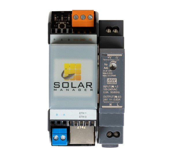 Solarics_SOLAR MANAGER Wechselrichter ENERGIEMANAGEMENT GATEWAY CONNECT STEUEREINHEIT ZUR VERBRAUCHSOPTIMIERUNG