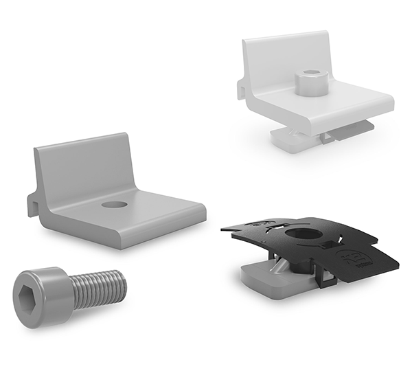 Solarics_K2 SYSTEMS Montagesysteme CC SET RK2 36/50/SINGLERAIL CLIMBER 36/50 SET MIT RUNDLOCH