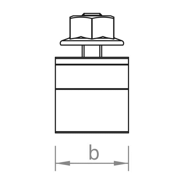 novotegra Stehfalzklemmen-Set M8