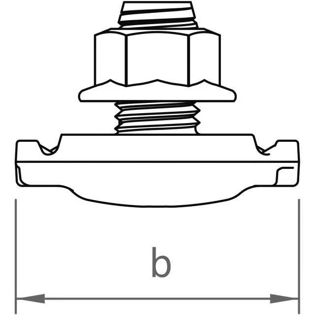 novotegra Kreuzschienenverbinder-Set C M14