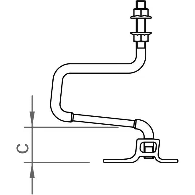 novotegra Dachhaken-Set BS 30 M12