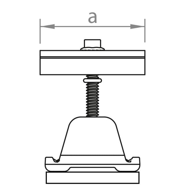 novotegra Mittelklemme 43-52 Set C