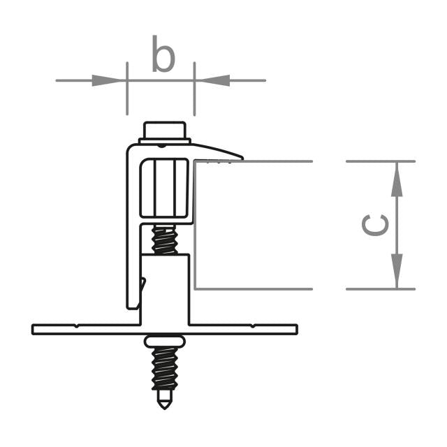 novotegra Modulbefestiger-Set E-K 43-52