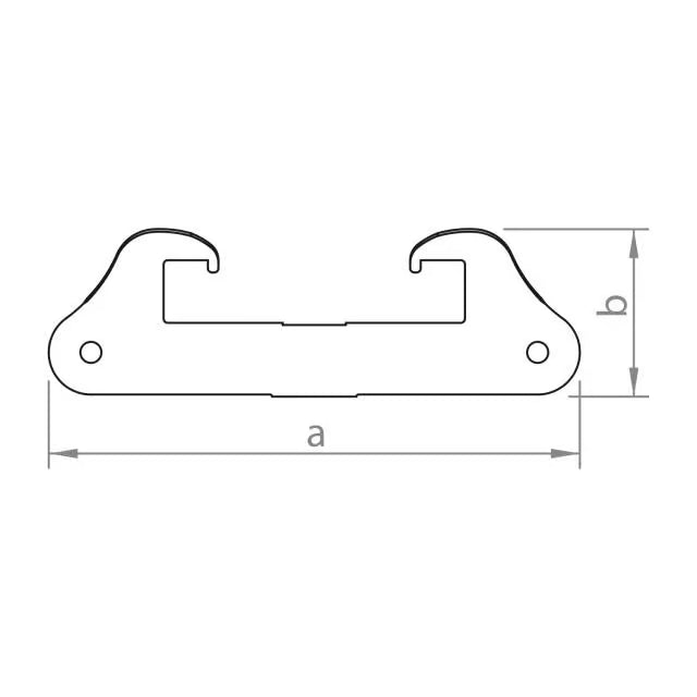 novotegra Trapezklammer-Set ES 40 × 126 mm