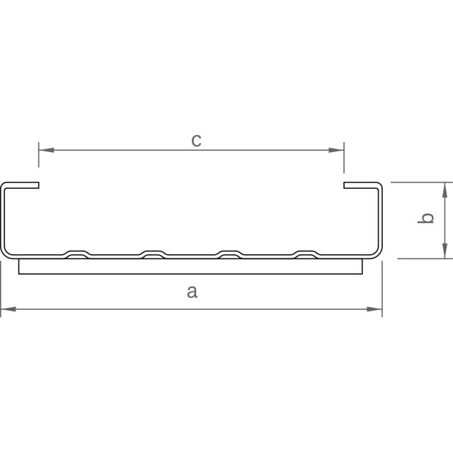 novotegra Grundschiene 150-30 2,20 m