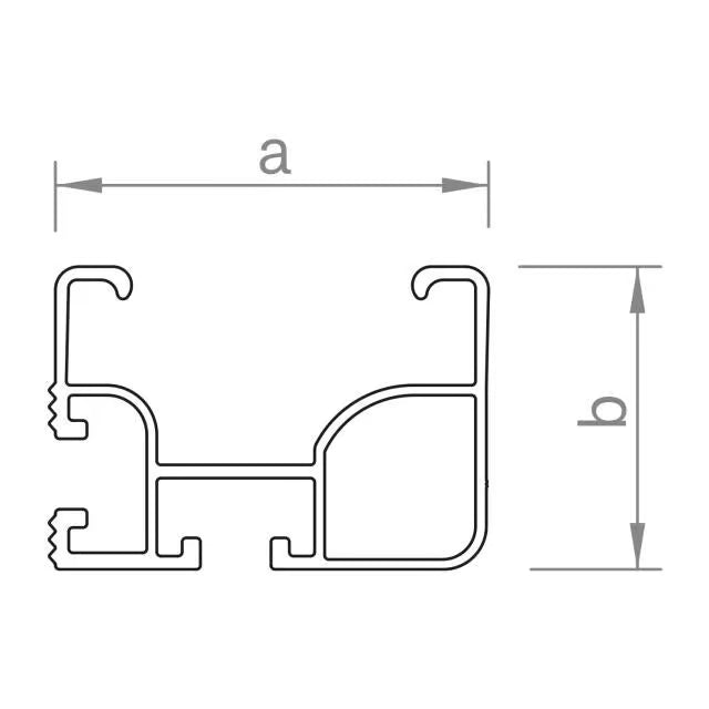 novotegra C-N-Schiene 37 5,90m