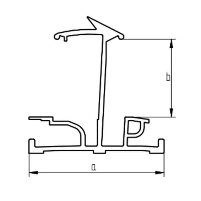 novotegra Einlegeschiene evo 30 5,40m sw
