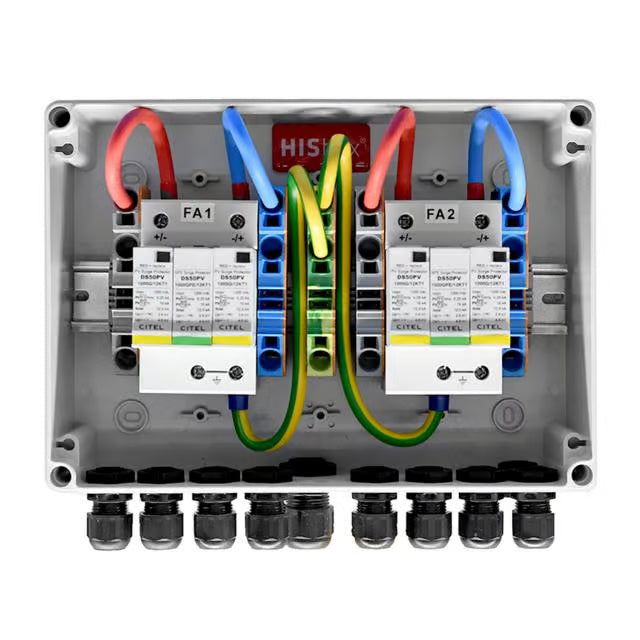 ABL HISbox DC Combiner 1000V, 2 MPPT, IN1/OUT1
