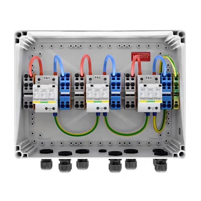 ABL HISbox DC Combiner 1000V, 3 MPPT, IN2/OUT1-2