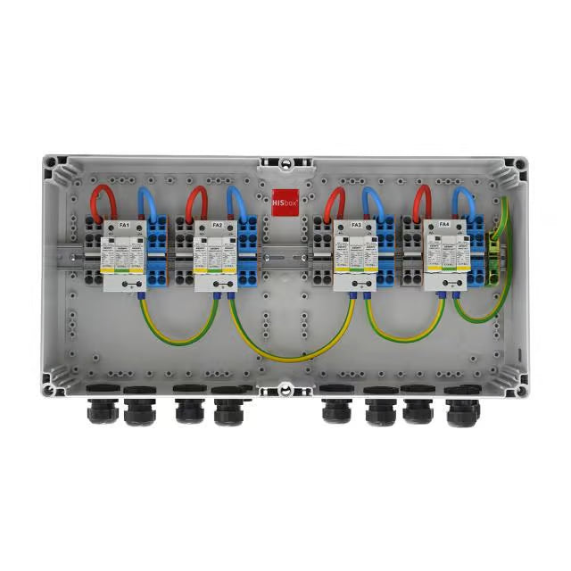 ABL HISbox DC Combiner 1000V, 4MPPT, IN2/OUT2