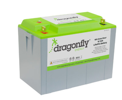 Dragonfly Energy (Battle Born) - Speicher - 100Ah 12V Heated LiFePO4 Battery DF10012H - Art. 29894