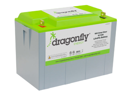 Dragonfly Energy (Battle Born) - Speicher - 100Ah 12V LiFePO4 Battery DF10012 - Art. 29893