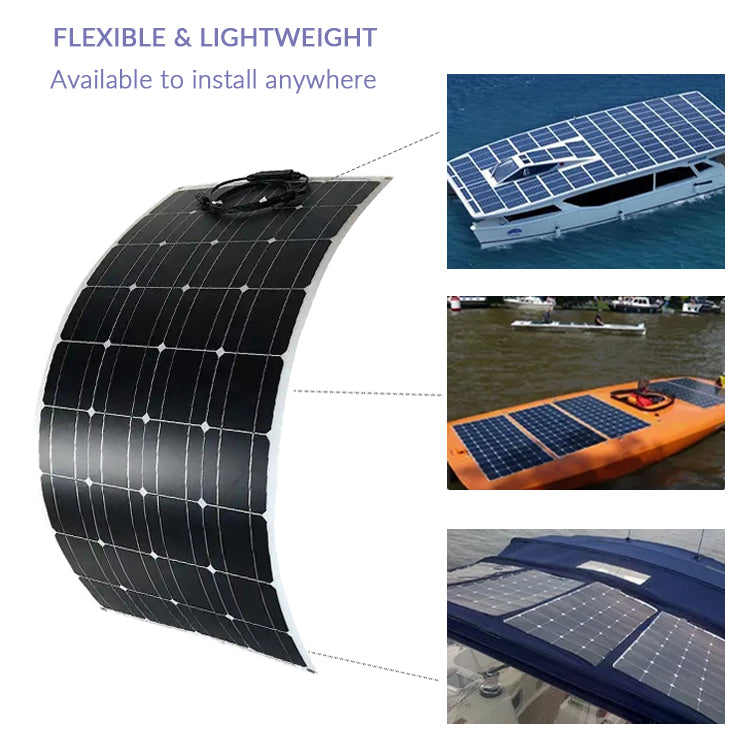 Shenzhen Fivepower New Energy Co., Ltd - Solarmodul - 100W ETFE Flexibility QB-100W - Art. 212539