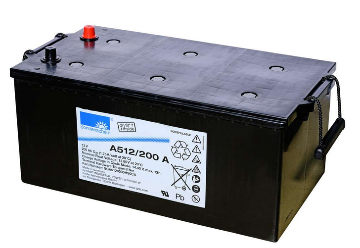 Sonnenschein A512/200 A Blei-Gel-Akku 12V 200Ah