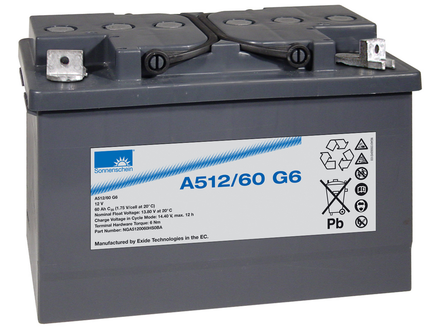 Sonnenschein A512/60 G6 Blei-Gel-Akku 12V 60Ah