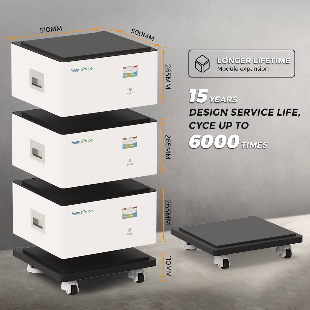 SmartPropel - Speicher - 10/20/30/40/50kWh Stackable Battery System (Tou... SP-SC-30kWh - Art. 34720