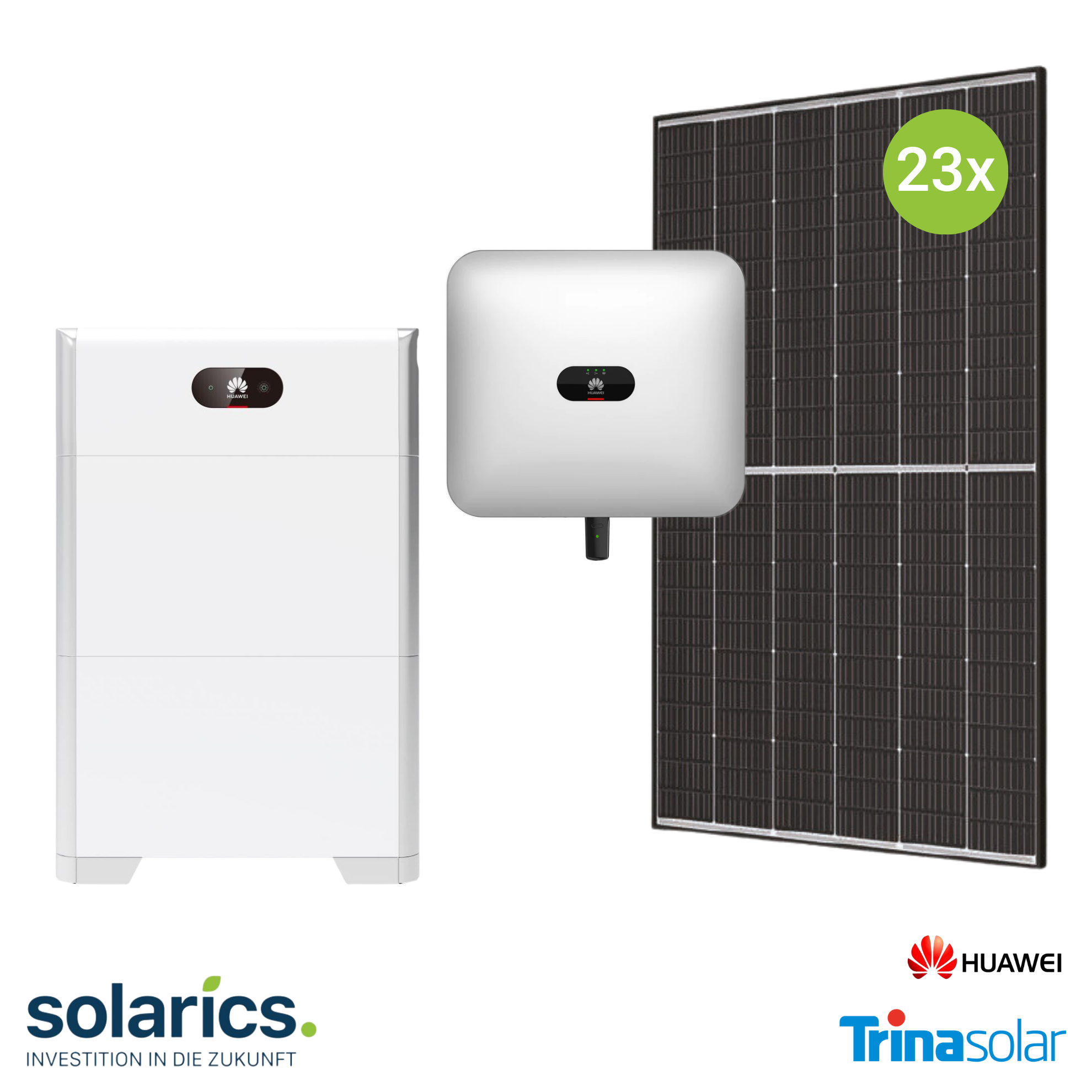 10kWp HUAWEI Solar-Komplettpaket mit Speicher