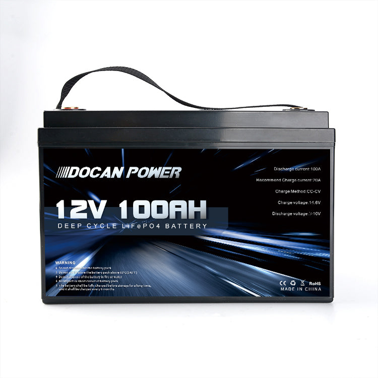 Docan Technology (Shenzhen) Co.,Ltd - Speicher - 12100 12v 100ah Lifepo4 Battery Pack - Art. 32815