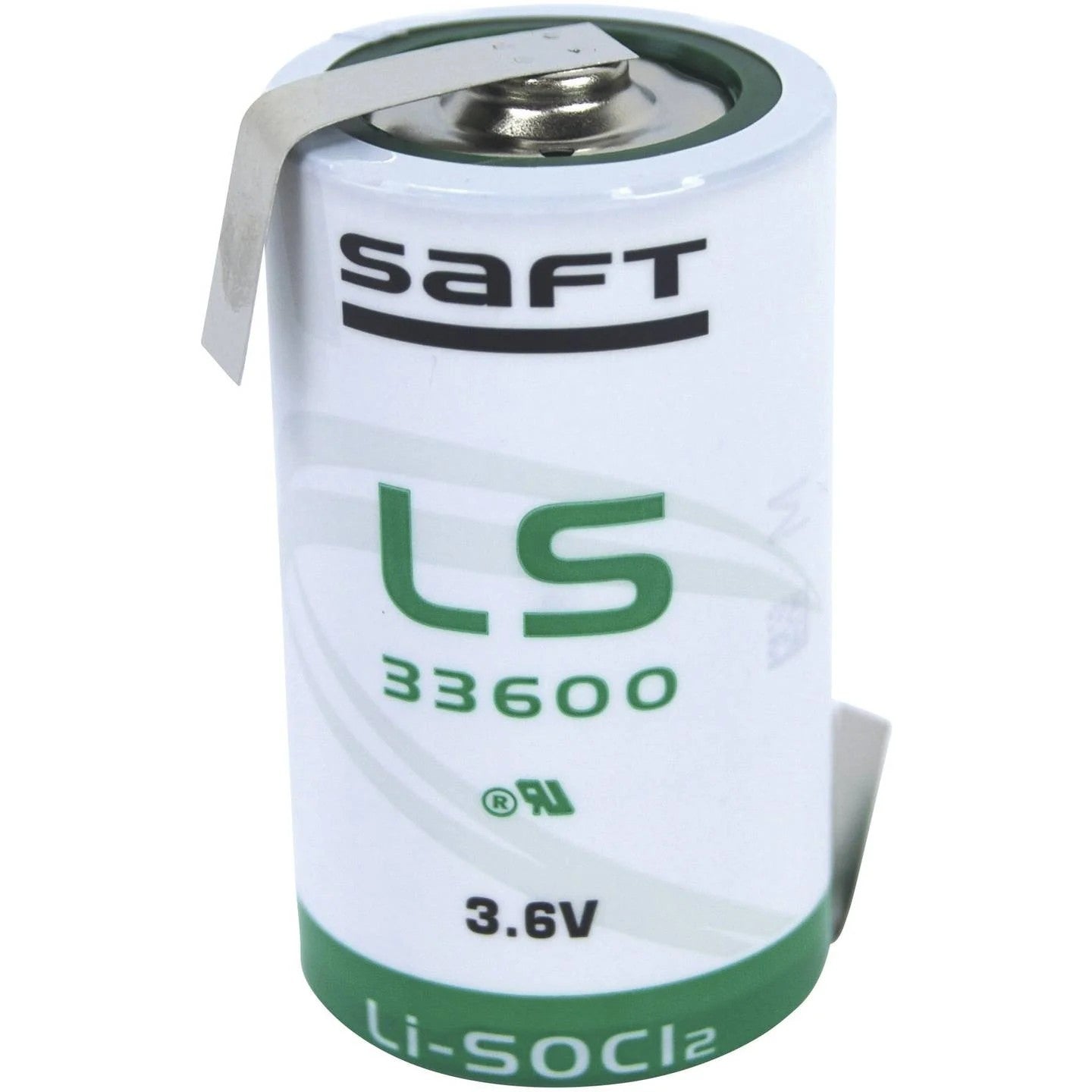 Saft Lithium-Batterie LS 33600 3,6V 17000mAh mit Z-L