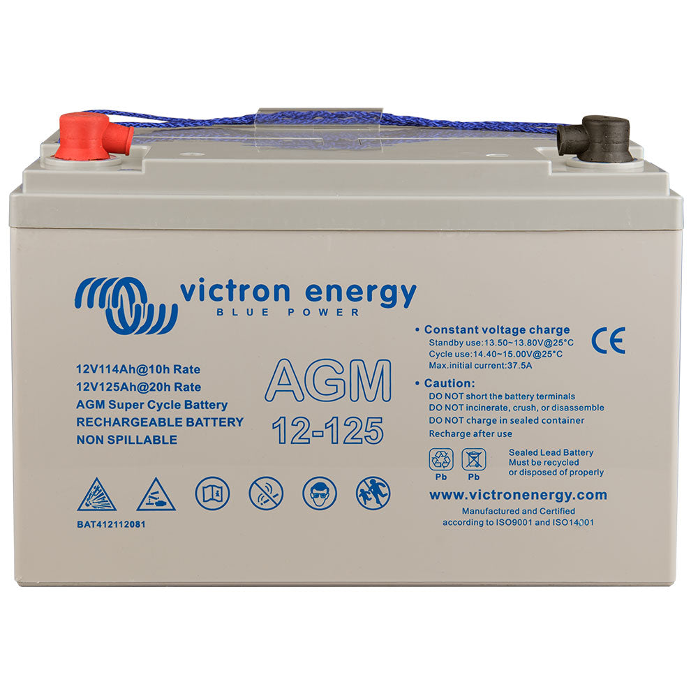 Victron Energy Batería AGM 12V/125Ah Ciclo Profundo (M8) Victron Energy