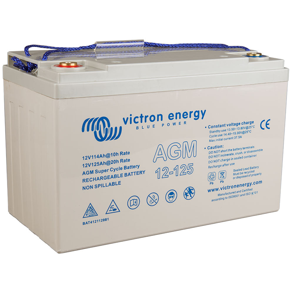 Victron Energy Batería AGM 12V/125Ah Ciclo Profundo (M8) Victron Energy