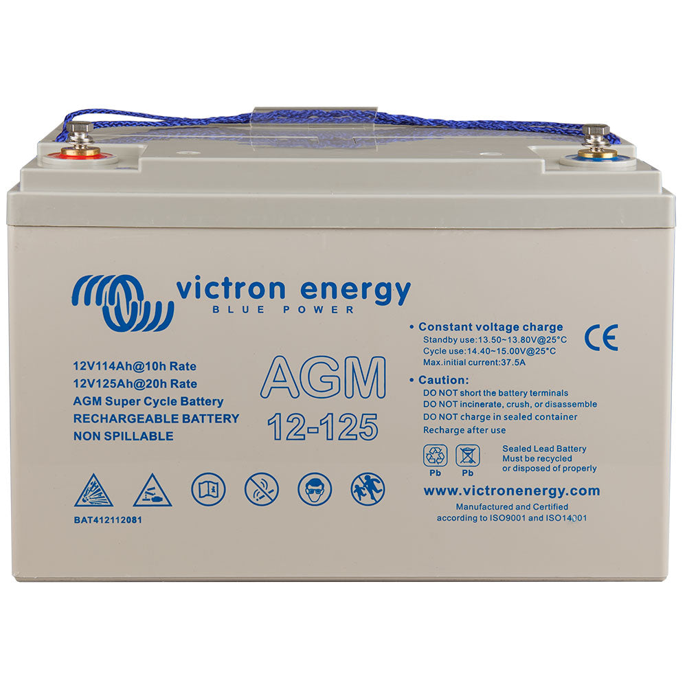 Victron Energy Batería AGM 12V/125Ah Ciclo Profundo (M8) Victron Energy