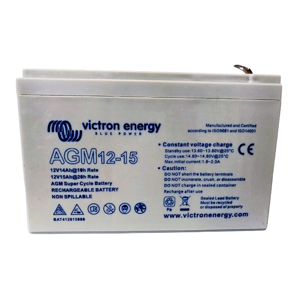 Victron Energy Batería AGM 12V/15Ah Ciclo Profundo (Faston) Victron Energy