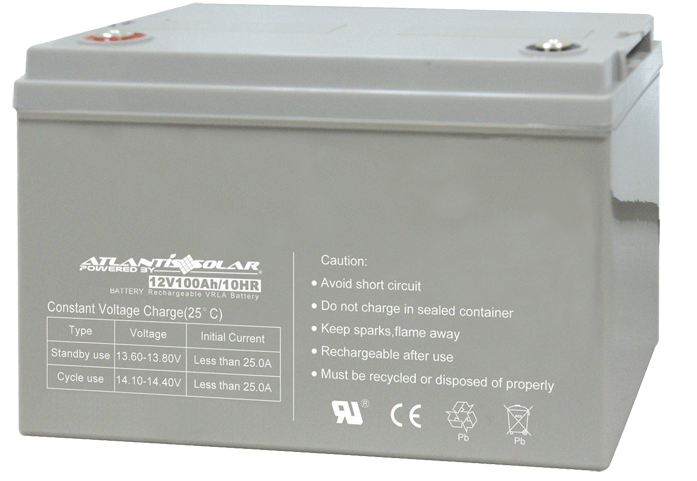 Atlantis Solar and Wind LLC - Speicher - 12V100Ah 12V100Ah - Art. 5112