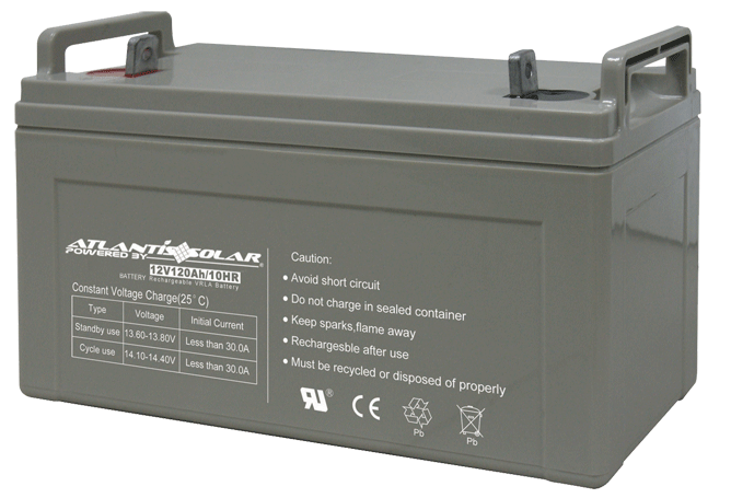 Atlantis Solar and Wind LLC - Speicher - 12V120Ah 12V120Ah - Art. 5113