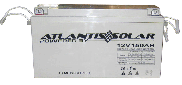 Atlantis Solar and Wind LLC - Speicher - 12V150Ah 12V150Ah - Art. 5115