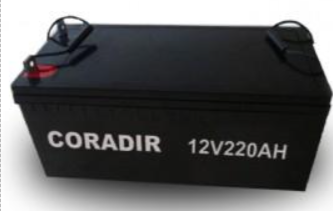 Coradir S. A. - Speicher - 12V 220Ah Deep Cycle Battery 12V 220Ah - Art. 26327