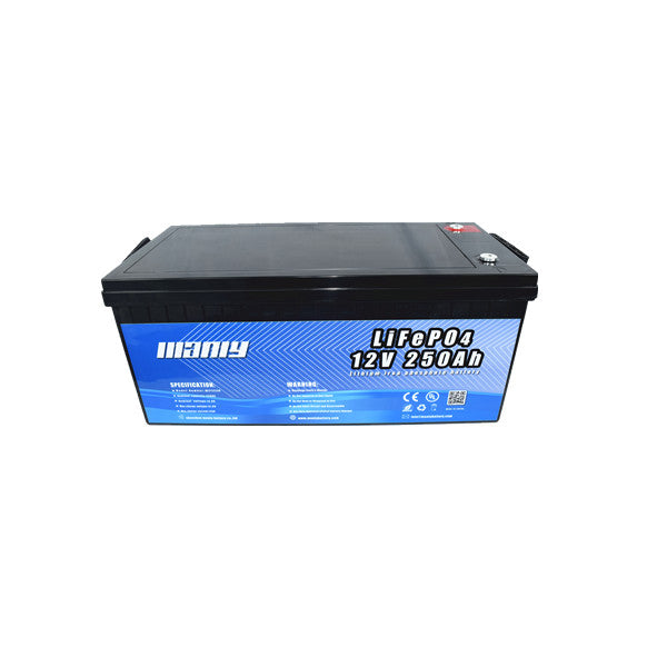 MANLY Battery Co., Ltd. - Speicher - 12V 250Ah LiFePo4 Battery MLP12250A - Art. 25282