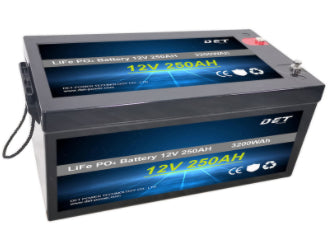 Det Power Technology Co., Ltd - Speicher - 12V 250Ah LiFePo4 DLPE12-250 - Art. 20146